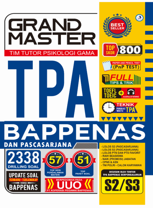 GRAND MASTER TPA BAPPENAS & PASCASARJANA