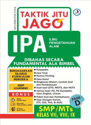 Taktik Jitu Jago IPA SMP/MTs Kelas VII, VIII, IX