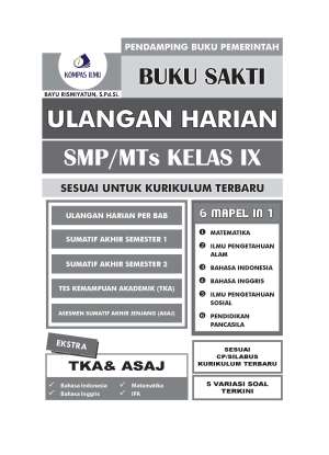 BUKU SAKTI ULANGAN HARIAN SMP/MTs KELAS IX