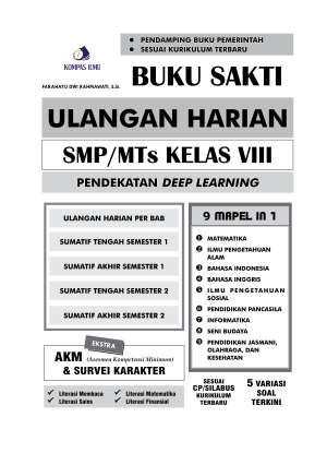 BUKU SAKTI ULANGAN HARIAN SMP/MTs KELAS VIII