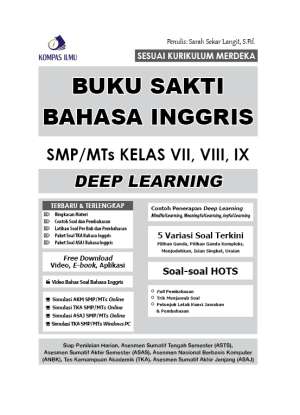 Buku Sakti Bahasa Inggris SMP/MTs Kelas VII, VIII, IX Deep Learning