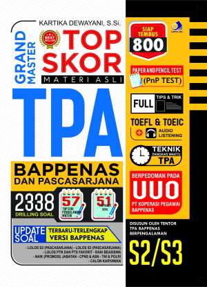 GRAND MASTER TOP SKOR TPA BAPPENAS DAN PASCASARJANA