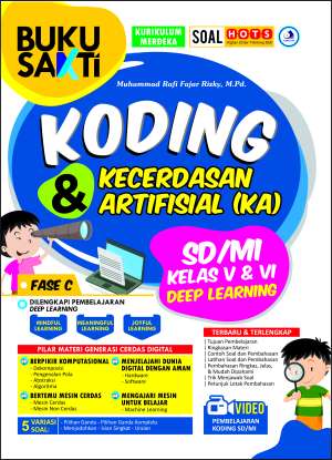 Buku Sakti Koding dan Kecerdasan Artifisial (KA) SD/MI Kelas V & VI Deep Learning