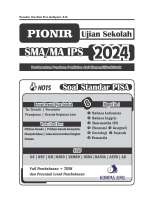 PIONIR UJIAN SEKOLAH + AKM SMA/MA IPS 2024